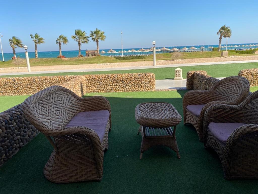 Sea View Chalet With Garden At Porto South Beach - Families Only Ain Sukhna Exterior photo